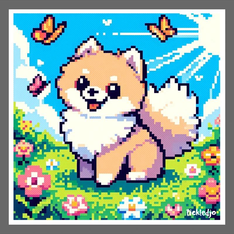 Pixel Pom