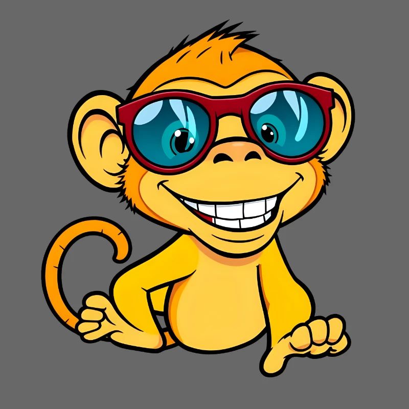 Cool Monkey Lunettes de soleil Design