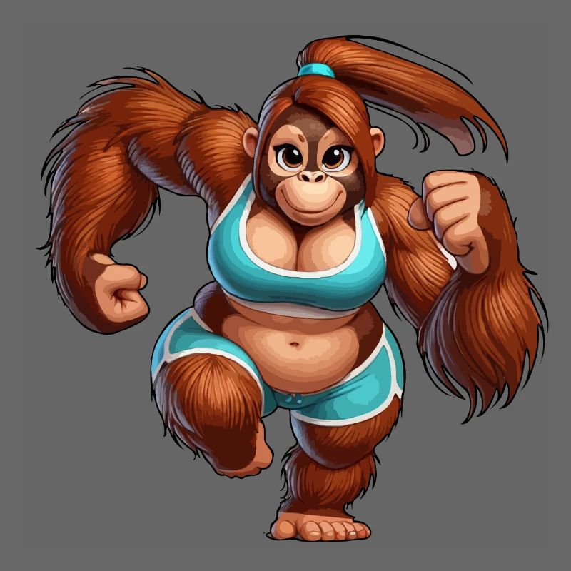 Orangutan runner
