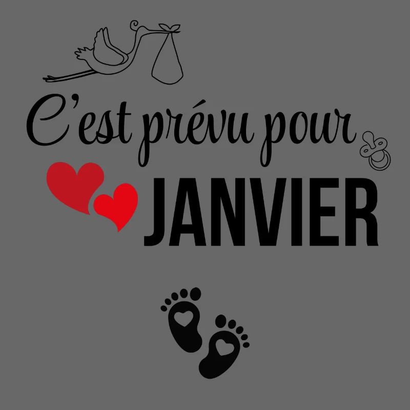 C’est prévu pour janvier - annonce de grossesse