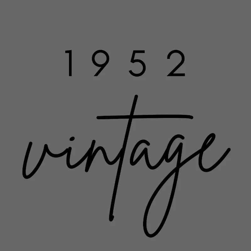 Vintage 1952 Birthday