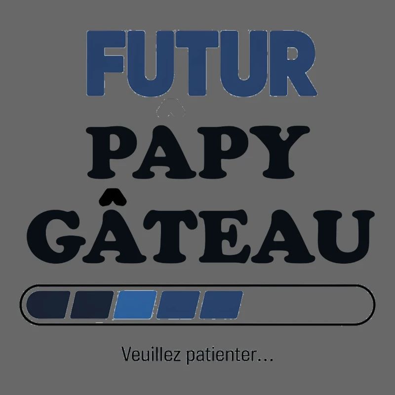 futur papy gâteau