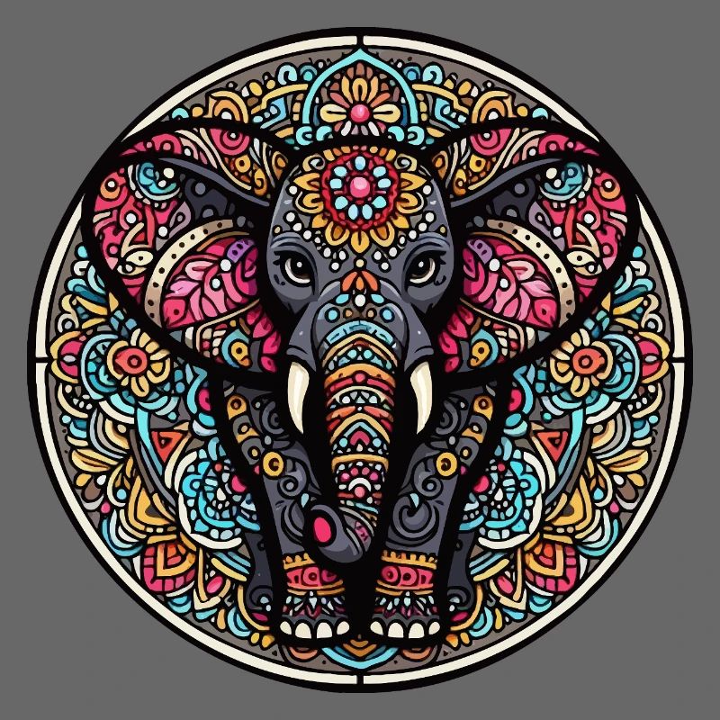 Indischer Mantra-Elefant