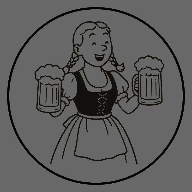 Bier mädchen