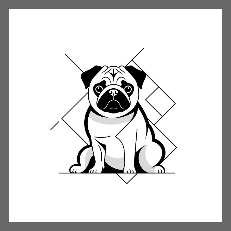 Mops Sitz