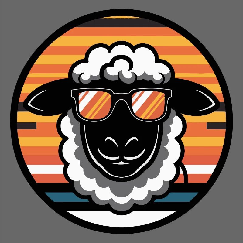 Schaf Comic Cool