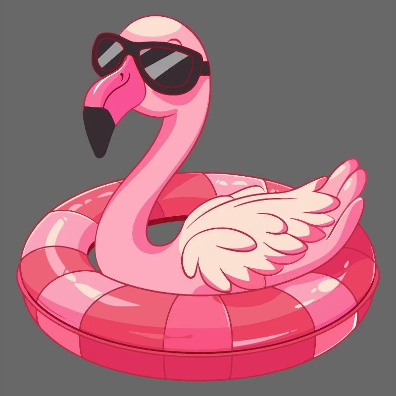 Flamingo Comic Cool
