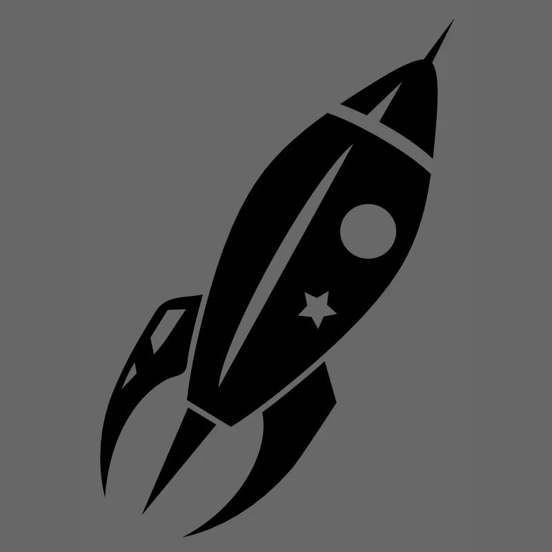 Eine Rakete beim Abflug