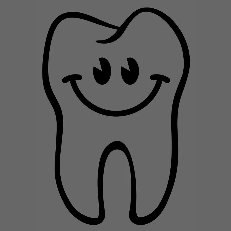 Zahn- / Tooth- / Dent- / Diente- / Dente-Smiley