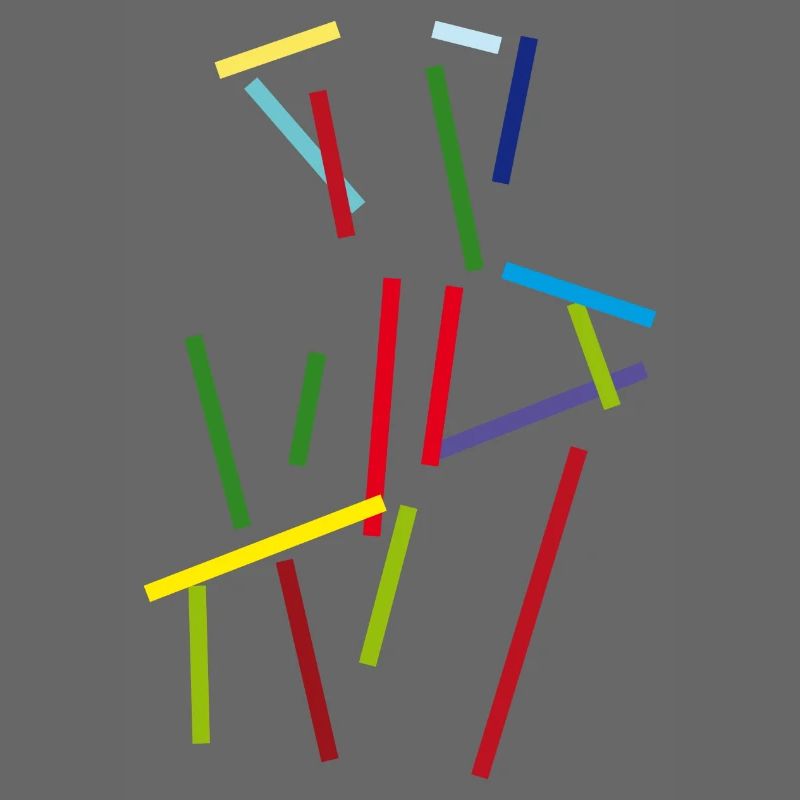 Couleurs Traits - Jeu de lignes