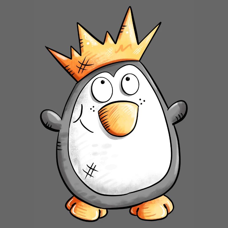 King Penguin I King Penguin with Crown