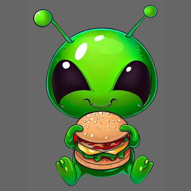 Hungry Alien: Cheeseburger Devourer