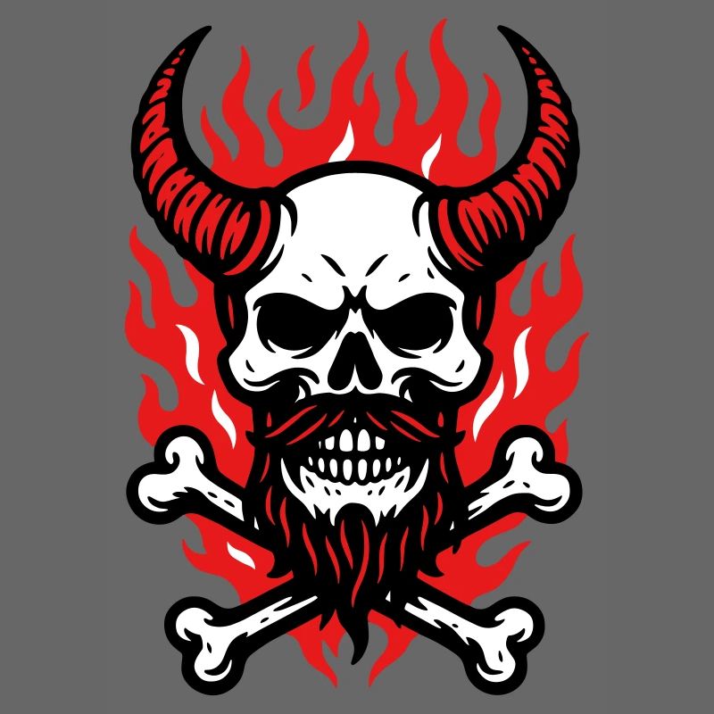 Fire Skull Demon