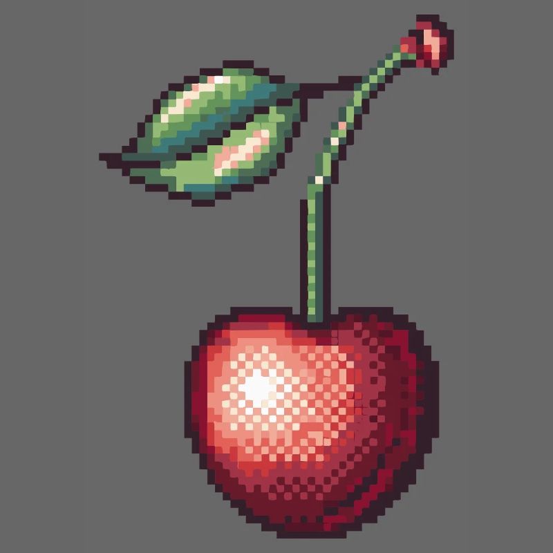 Cerise Pixel Rétro