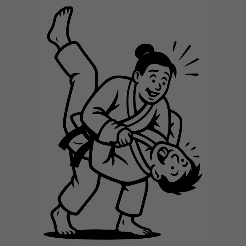 judoka wurf