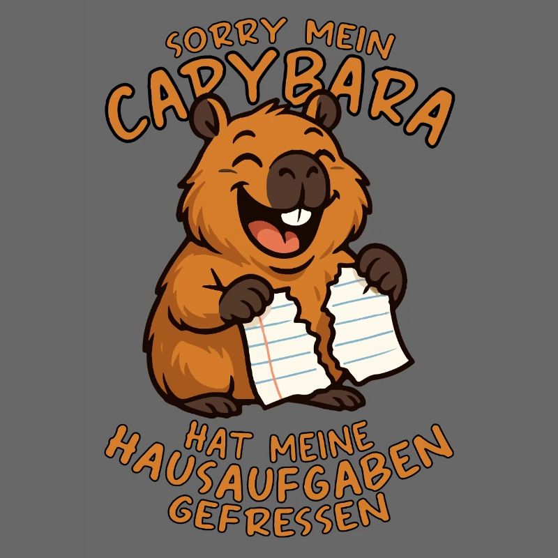 Désolé, mon capybara a mes devoirs...