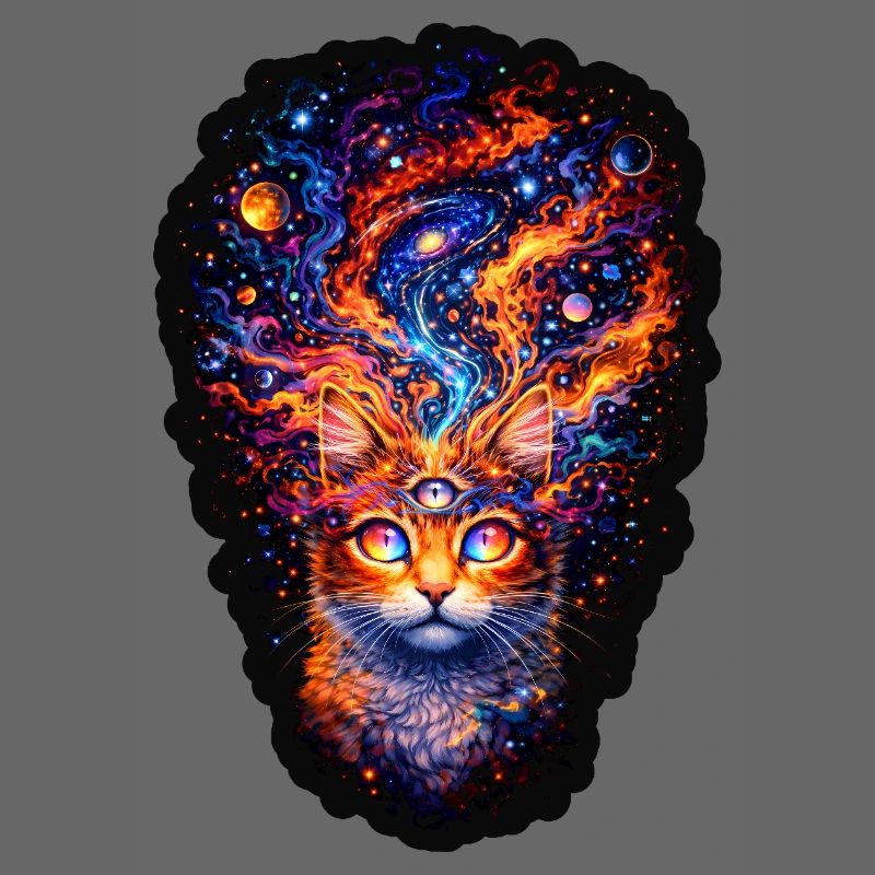 Chat de la Nébuleuse à Trois Yeux