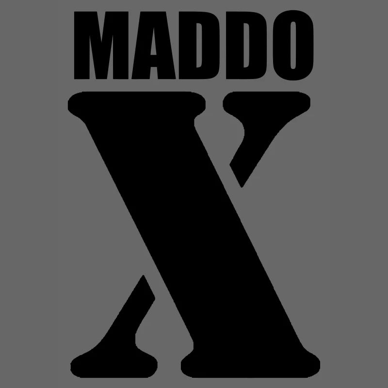 Maddox – First Name Design | Minimal Typography