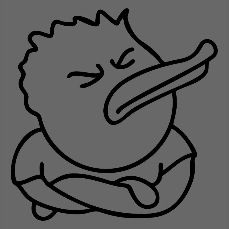 Offended Duck