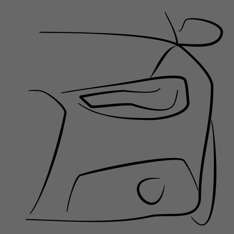 Auto Front Scheinwerfer Tribal