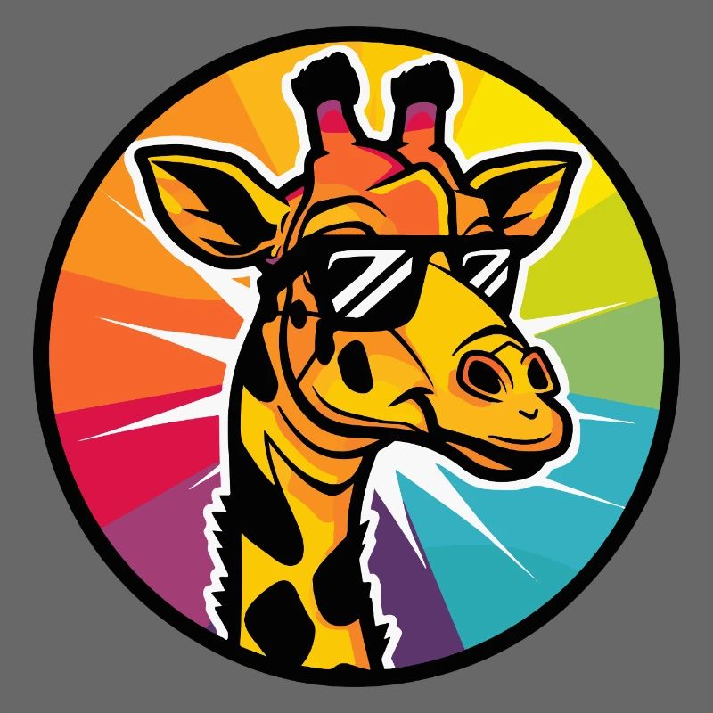 Giraffe Cool Summer
