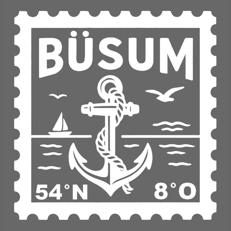 Timbre-poste Büsum