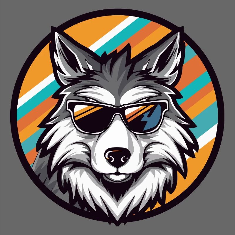 Wolf Comic Cool