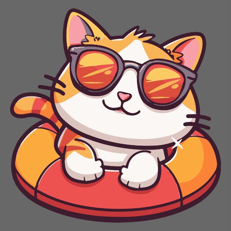 Katze Comic Cool
