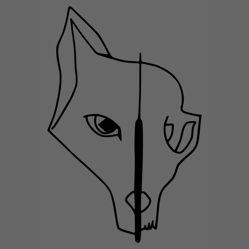 Fox skull