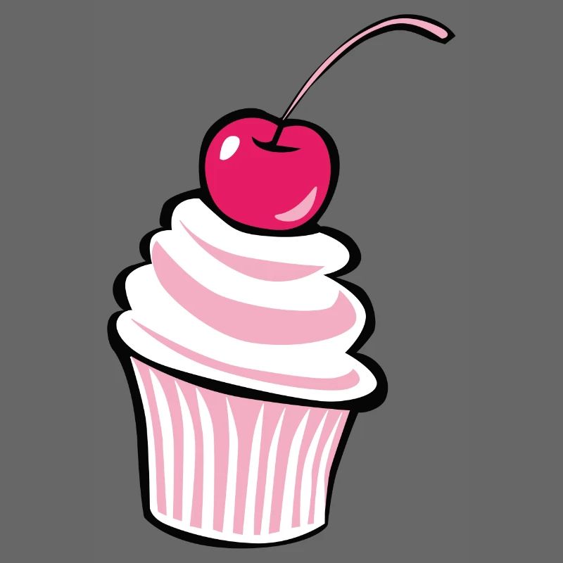 Kirsche Cupcake - Design!