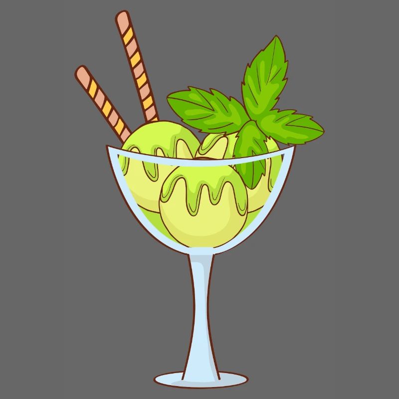 Eis Speiseeis Eiskrem Eiscreme Kugeleis Eisbecher