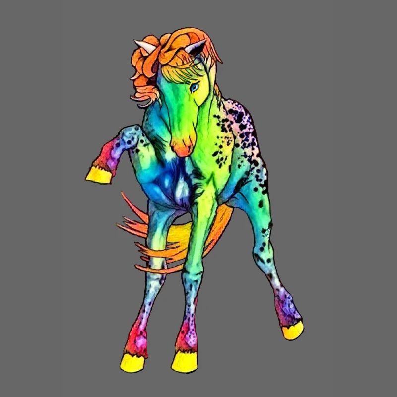 neon Pferd