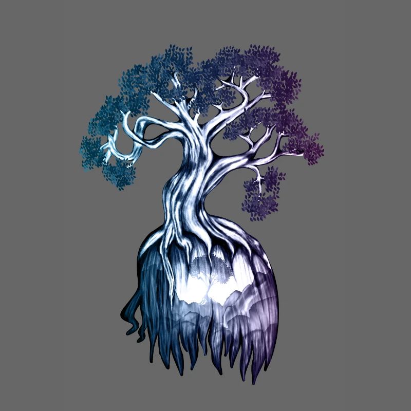Symbolic Tree – Inner Strength Illustration