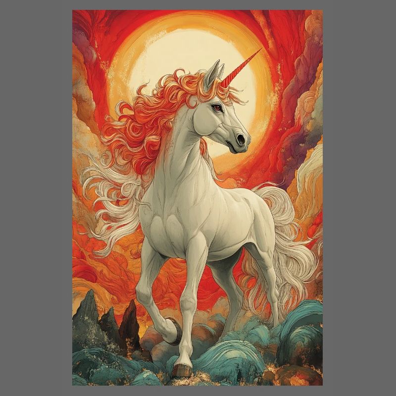 Feuerhimmel Einhorn
