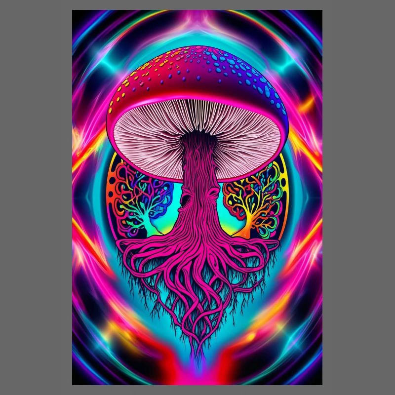 Psychedelischer Pilz