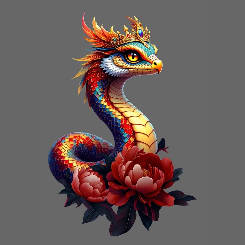 Véritable serpent étoile de l’univers.