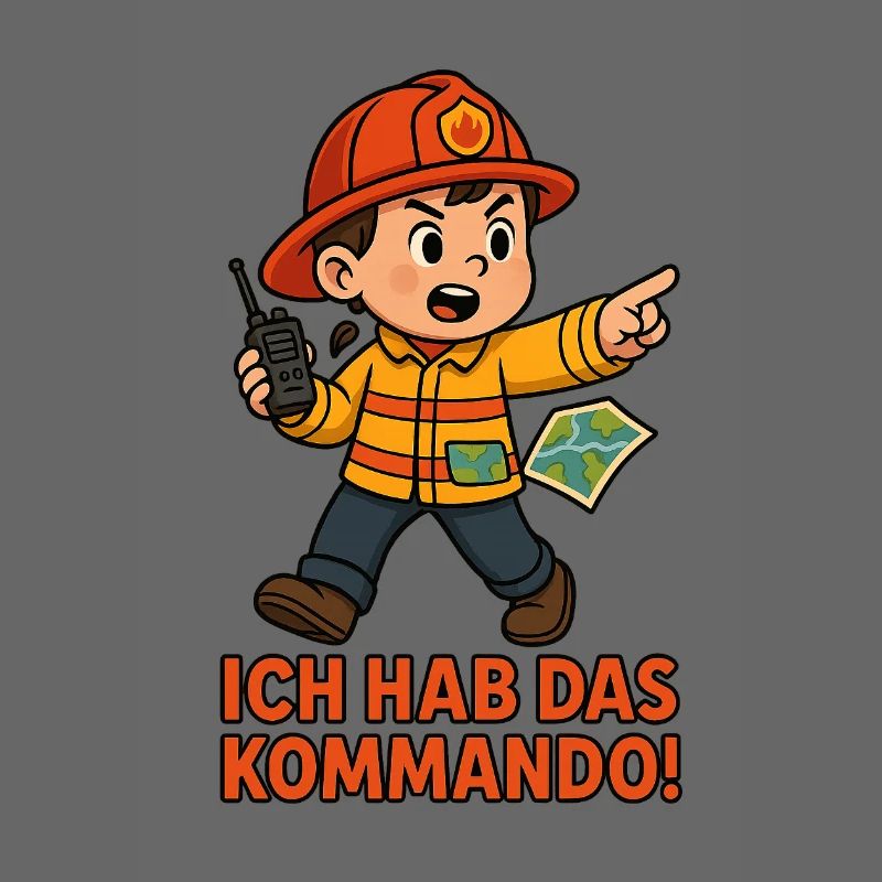 Fire Brigade Boy Child Command