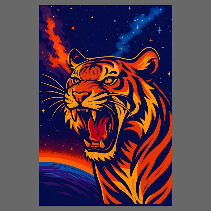 Conception de la nébuleuse du Tigre céleste, Amour des tigres