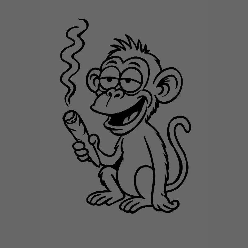 Le singe vise un peu différemment