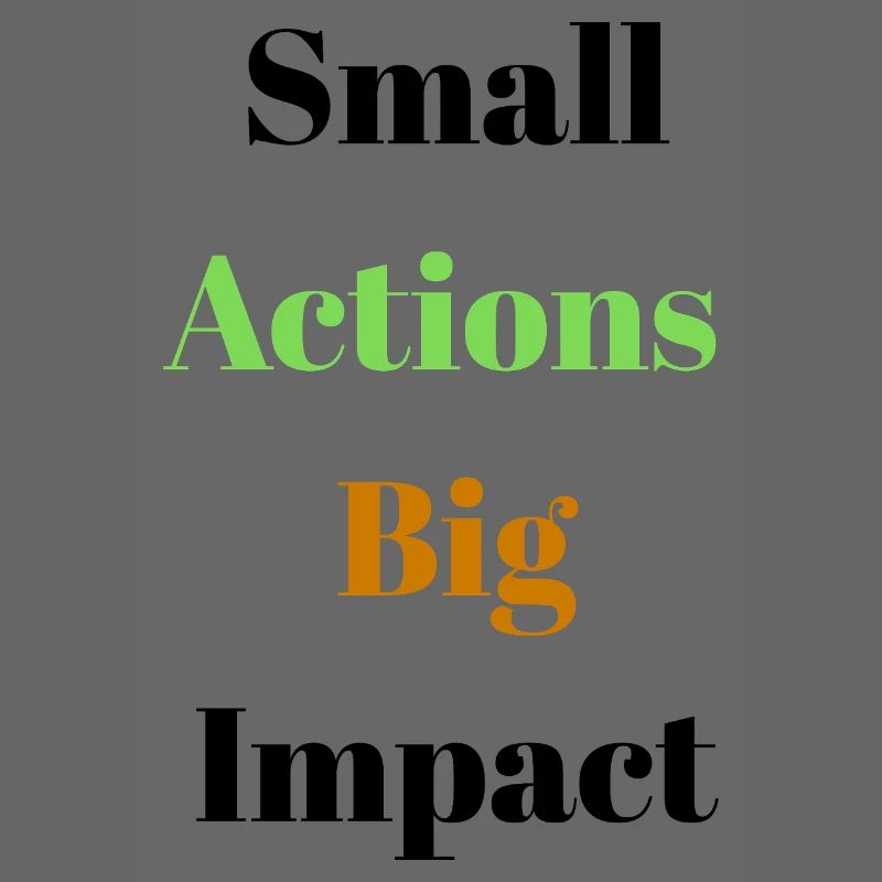 Dynamic Bold Actions Typography Design