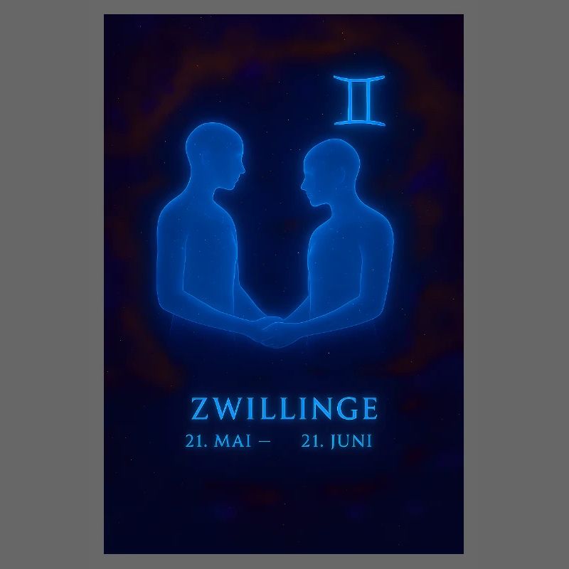 Zwillinge 21.05. – 21.06. Astrologie Design