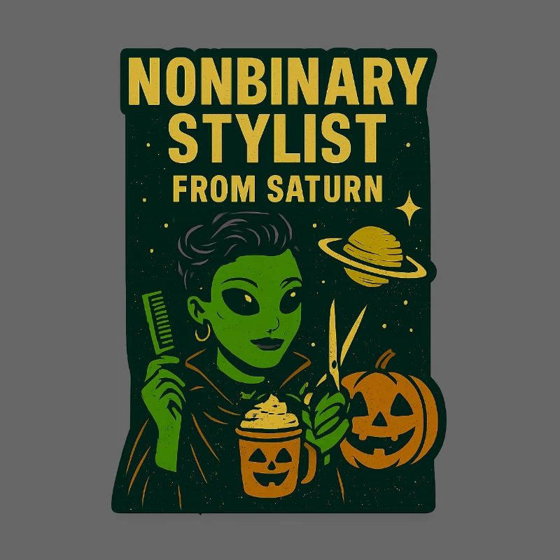 Nonbinary Stylist from Saturn Halloween