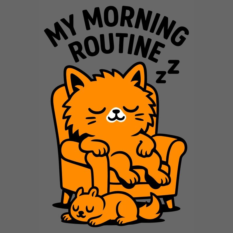 Morning Routine Cat