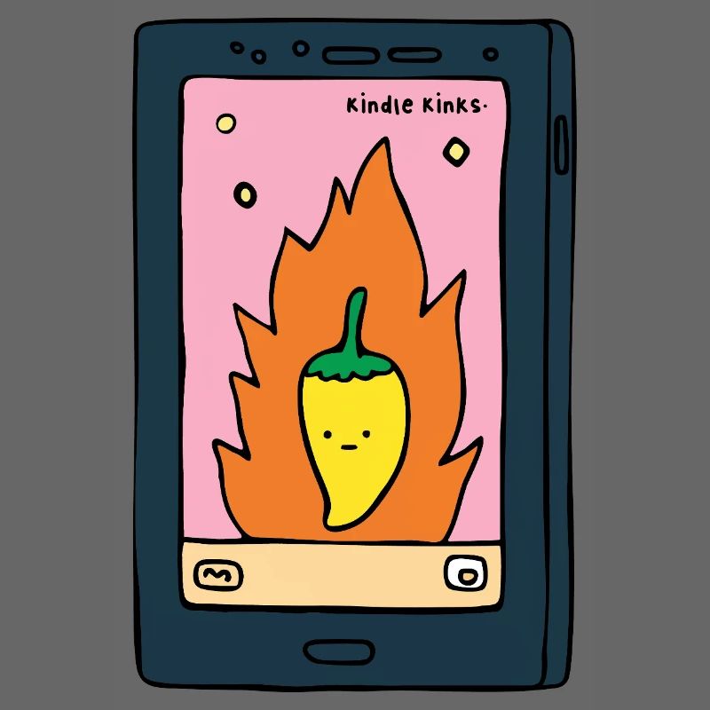 Spicy E-Reader “Kinks” Design | Funny BookT