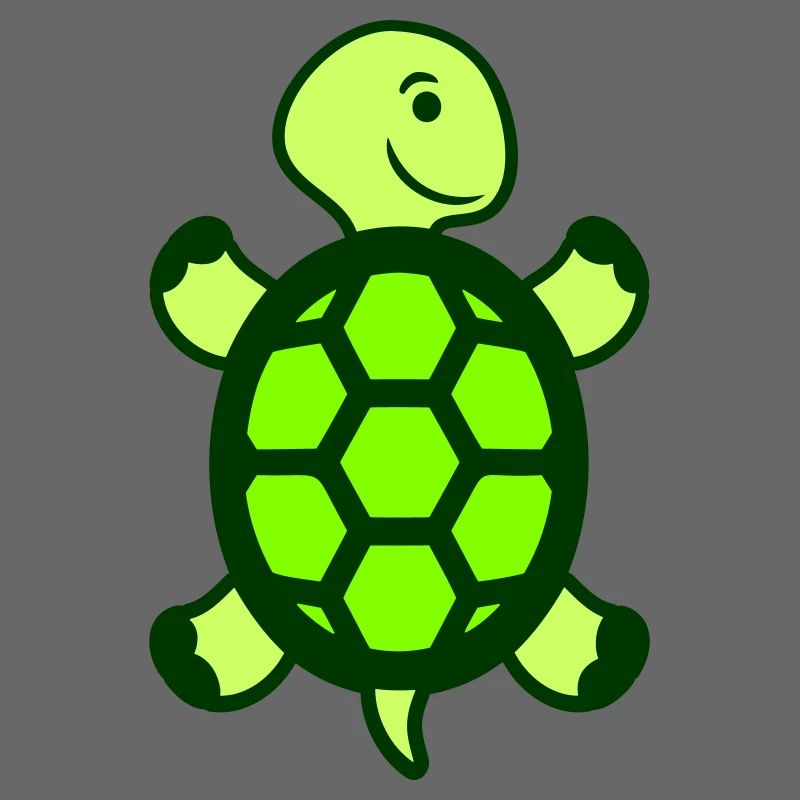 Turtle Holds Tight Wall Climbing Cute