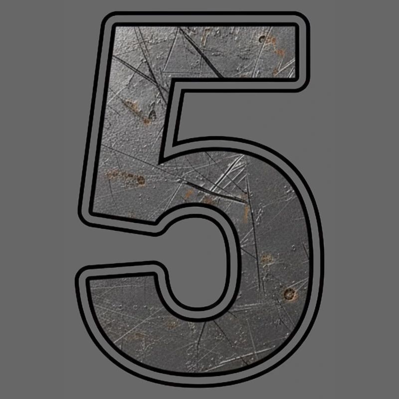 Rusty 5 Design