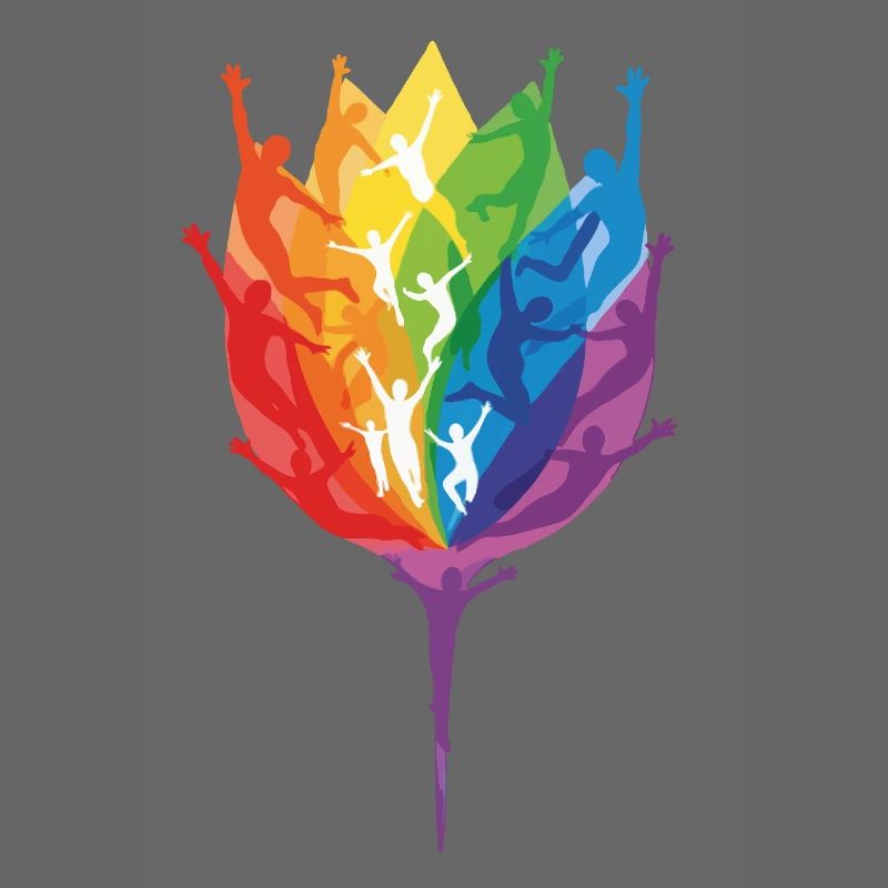 Die Regenbogengesellschaft in Bewegung