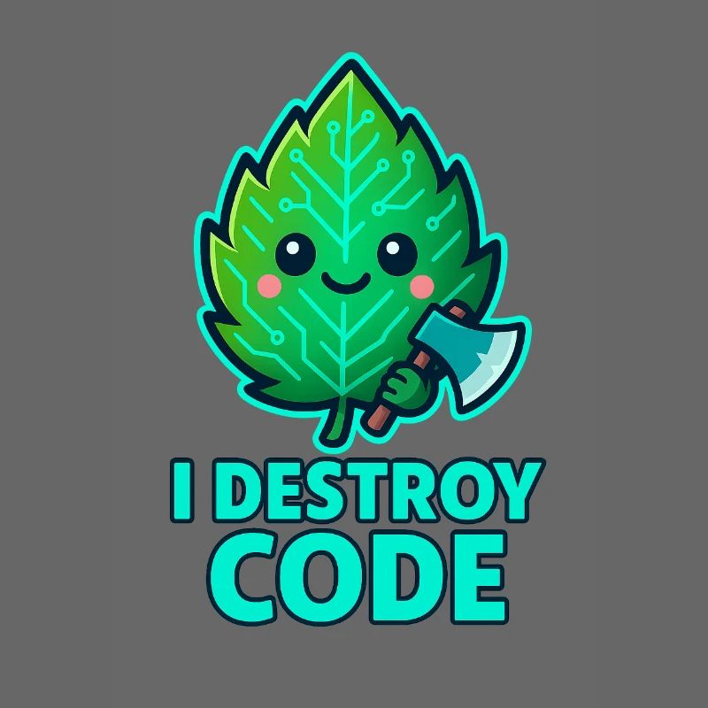 Green Leaf Code Warrior