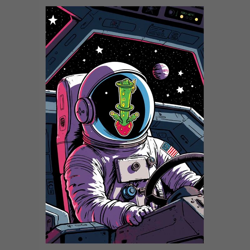 Cactus Alien dans l’espace