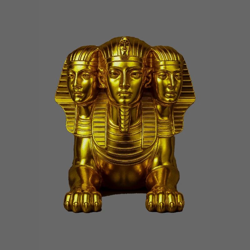Golden Trihead Sphinx